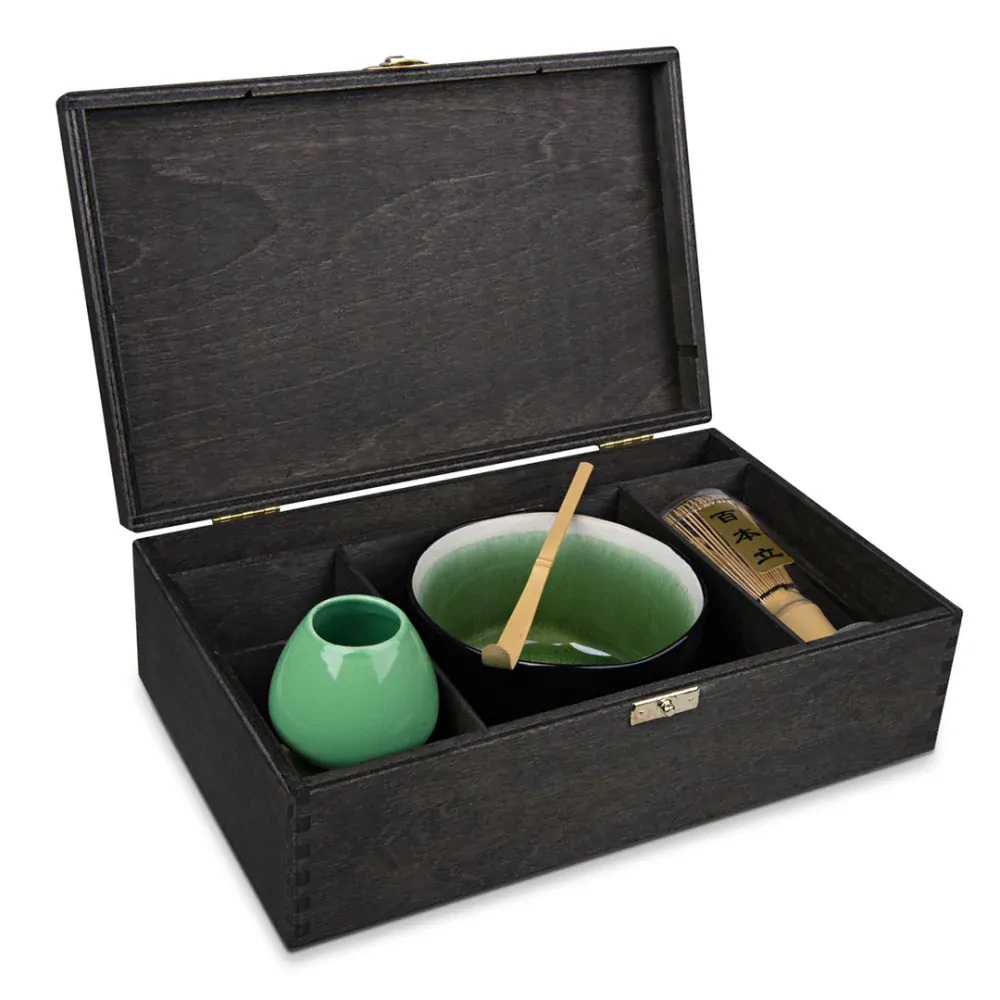 Darčekový set na čaj MATCHA zelený