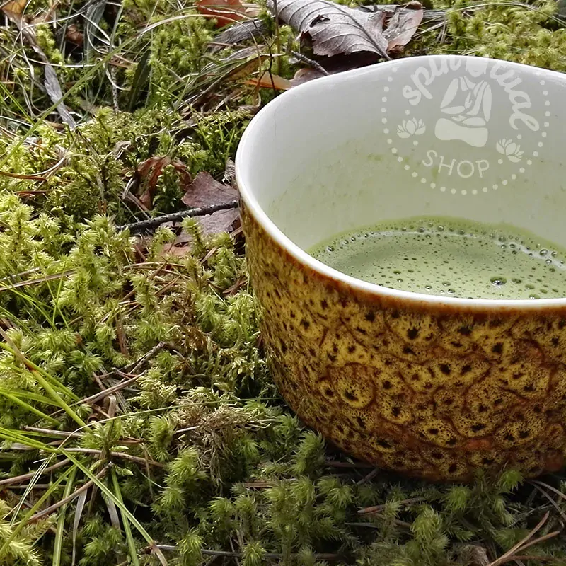 Set na čaj MATCHA žltý