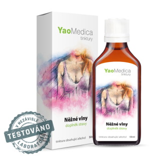 YaoMedica, NEŽNÉ VLNY - stres, prsia, 50 ml
