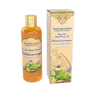 Everest Ayurveda MAHANARAYAN masážny OLEJ Fitness regenerácia, 100 ml